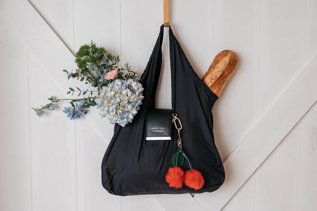 Reusable Bag Charm - Black