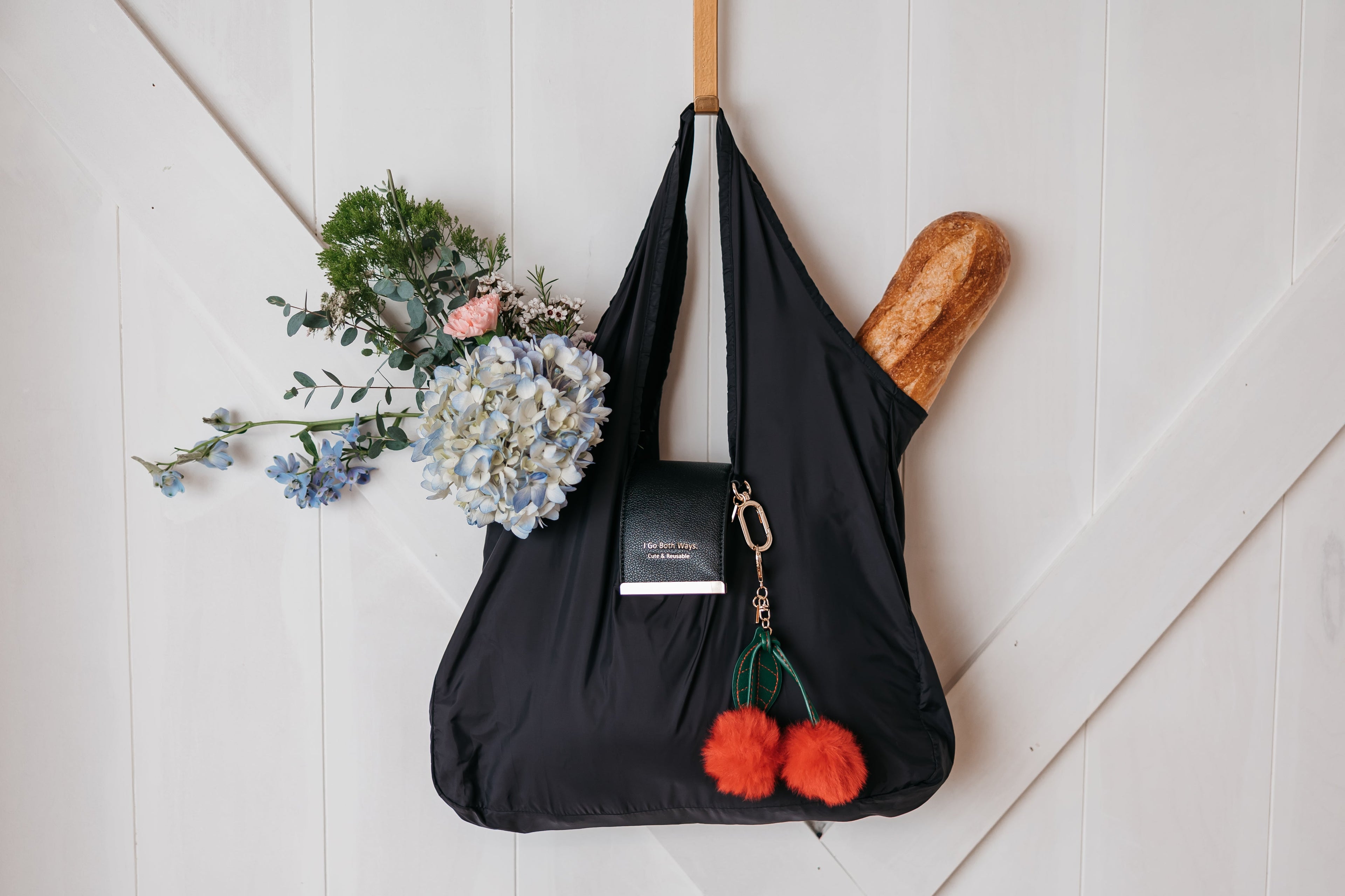 Reusable Bag Charm - Black