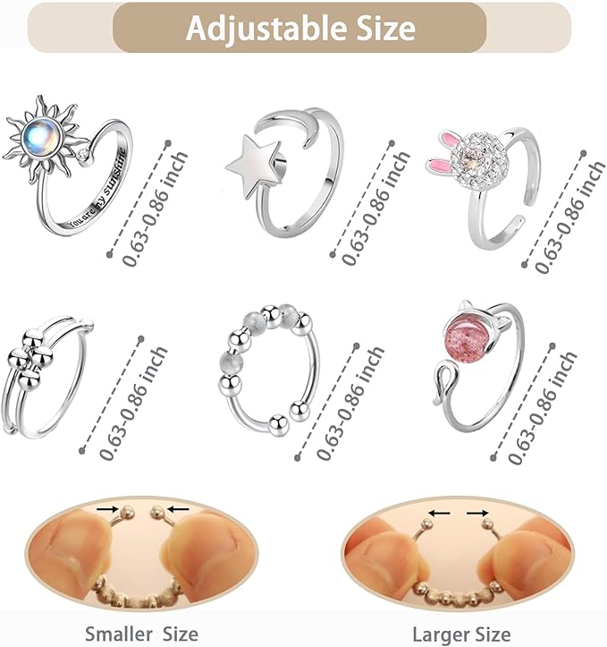 Fidget Anxiety Rings