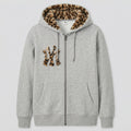 Leopard Yankees Zip-up