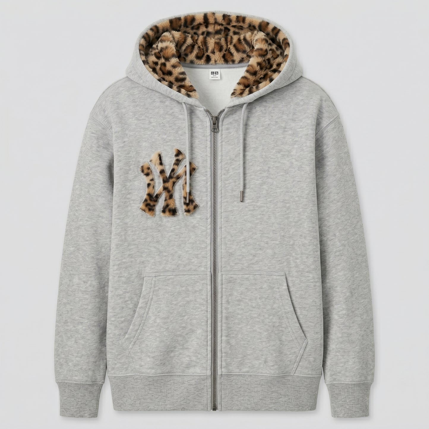 Leopard Yankees Zip-up