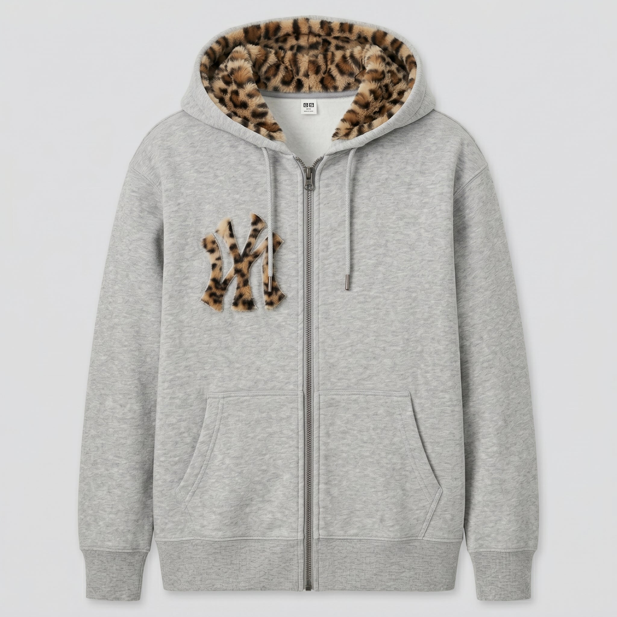 Leopard Yankees Zip-up