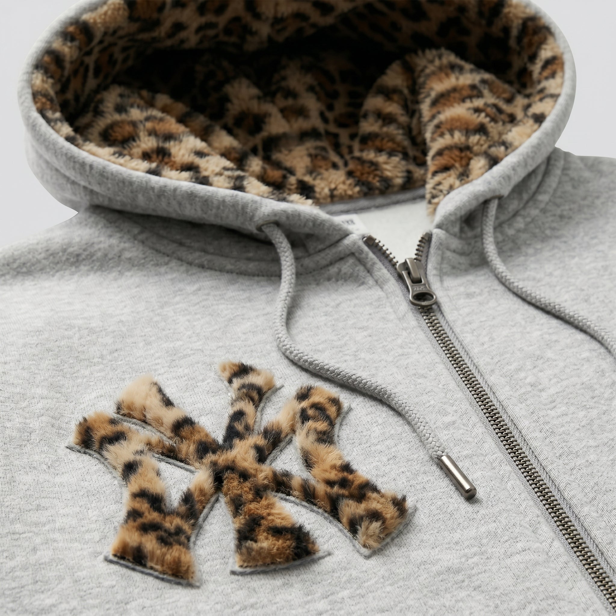 Leopard Yankees Zip-up