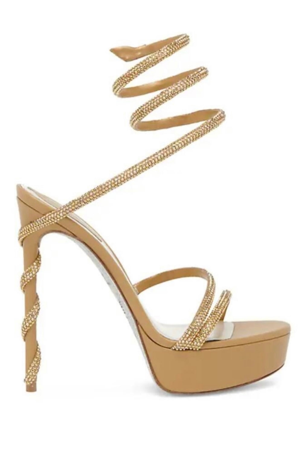 Bertha Wrap Around Sandal Heel