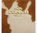 Teri Shoulder Bag In Haircalf With Cow Print