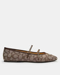 DOUBLE BUCKLE COACH FLATS