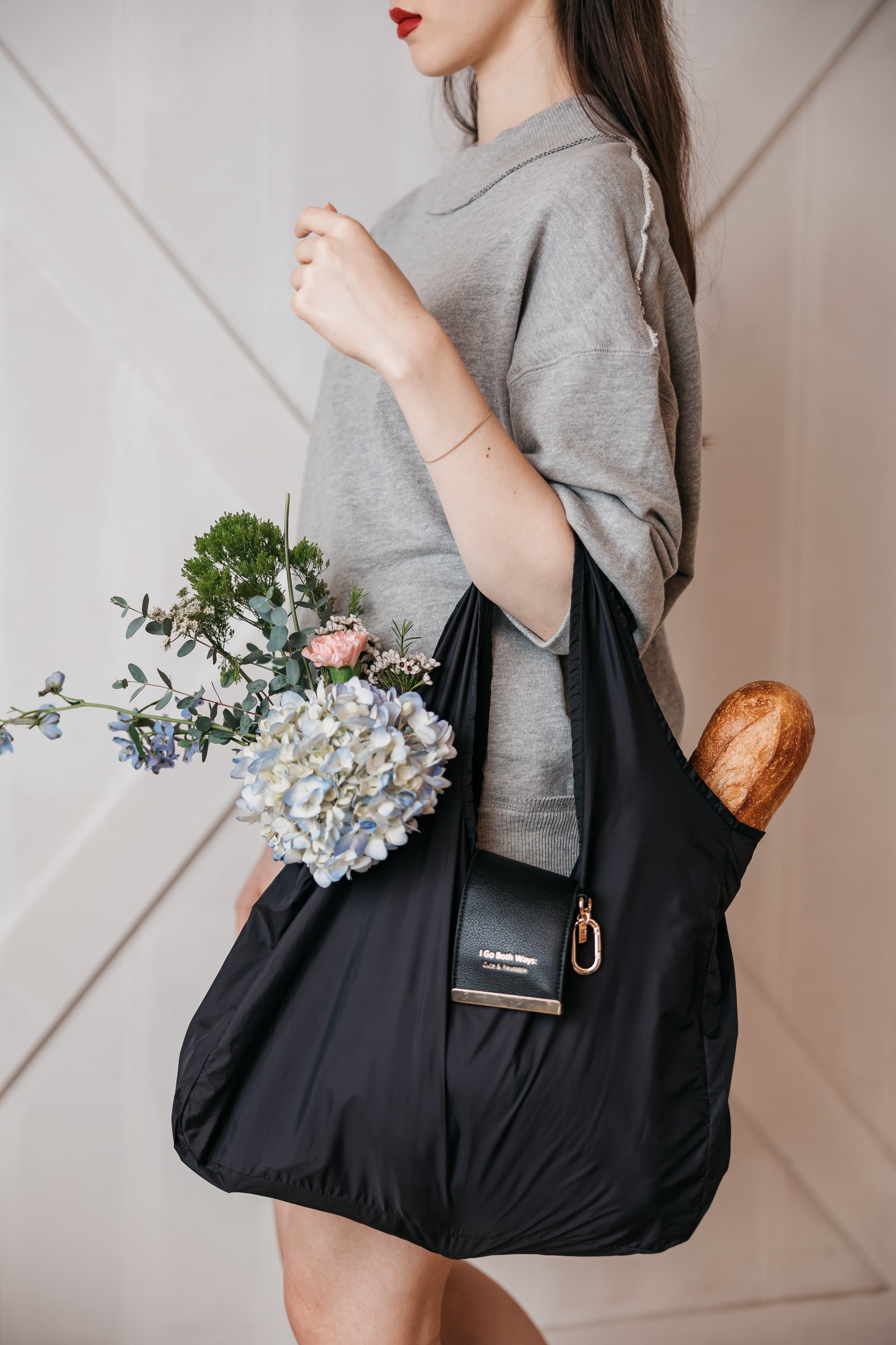 Reusable Bag Charm - Black
