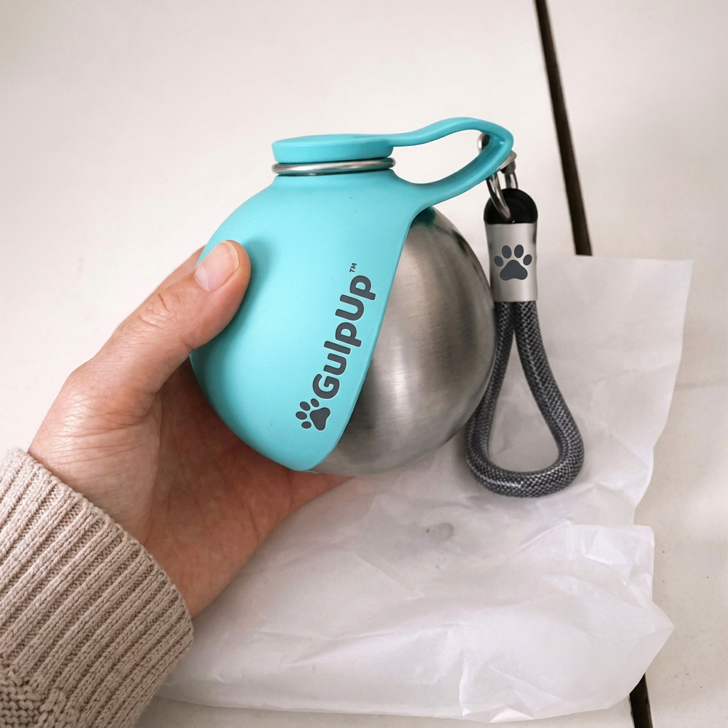 GulpUp The 2-in-1 Dog Water Bottle & Bowl