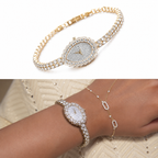 Luna Crystal Bracelet Watch