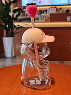 Limited Edition Pink Bearista Glass Cup